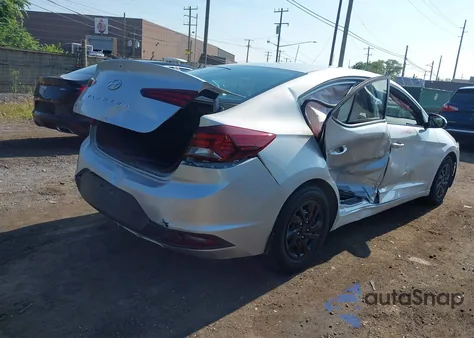 2019 Hyundai Elantra Se from USA, damaged, VIN 5NPD74LFXKH436915